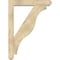 Ekena Millwork Funston Craftsman Rough Sawn Bracket w/ Offset Brace, Douglas Fir, 6"W x 32"D x 44"H BKT0604X32X44FST04RDF - alternate 3